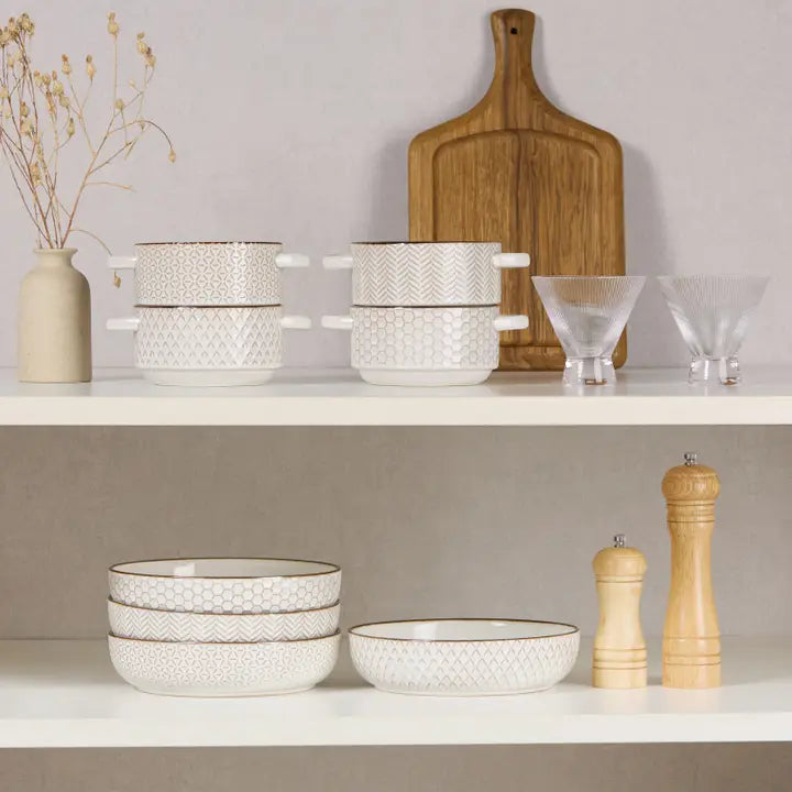 Kook Ceramic Pasta Bowls