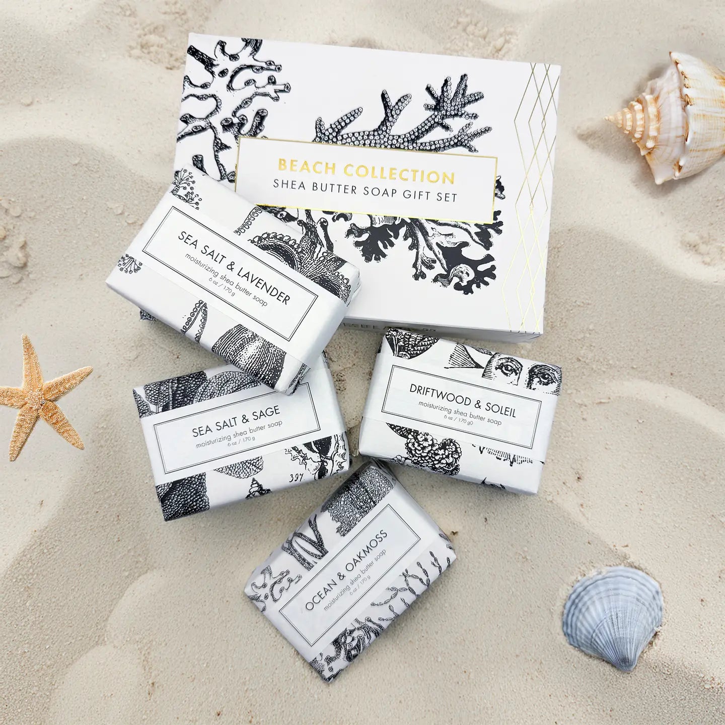 Soap Giftset - Beach Collection Set of 4