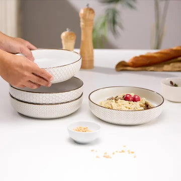 Kook Ceramic Pasta Bowls