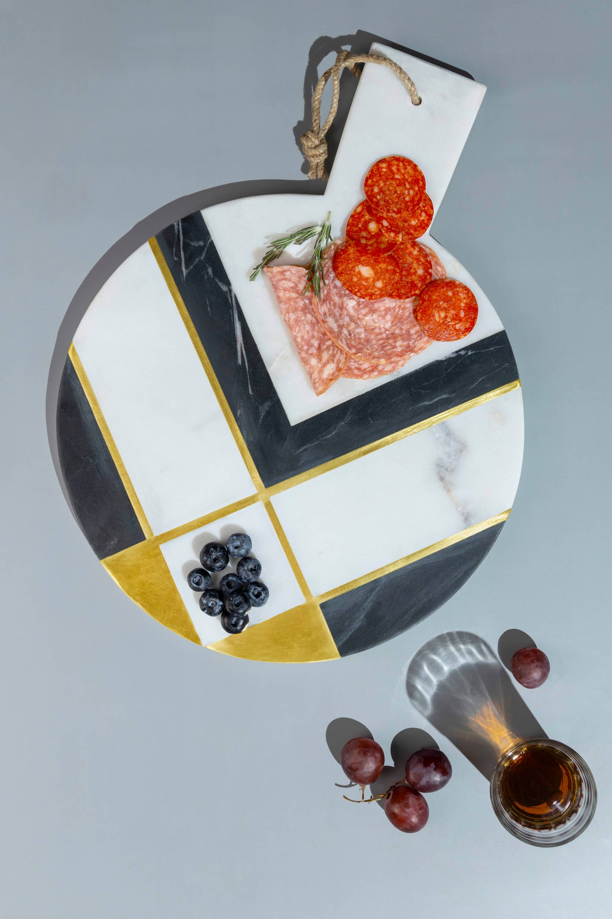 Handcrafted Marble Cheese Board